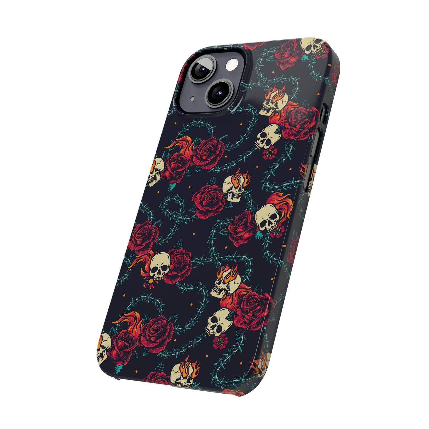 Skulls & Roses Snap Case