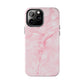 Pink Marble Tough iPhone Case