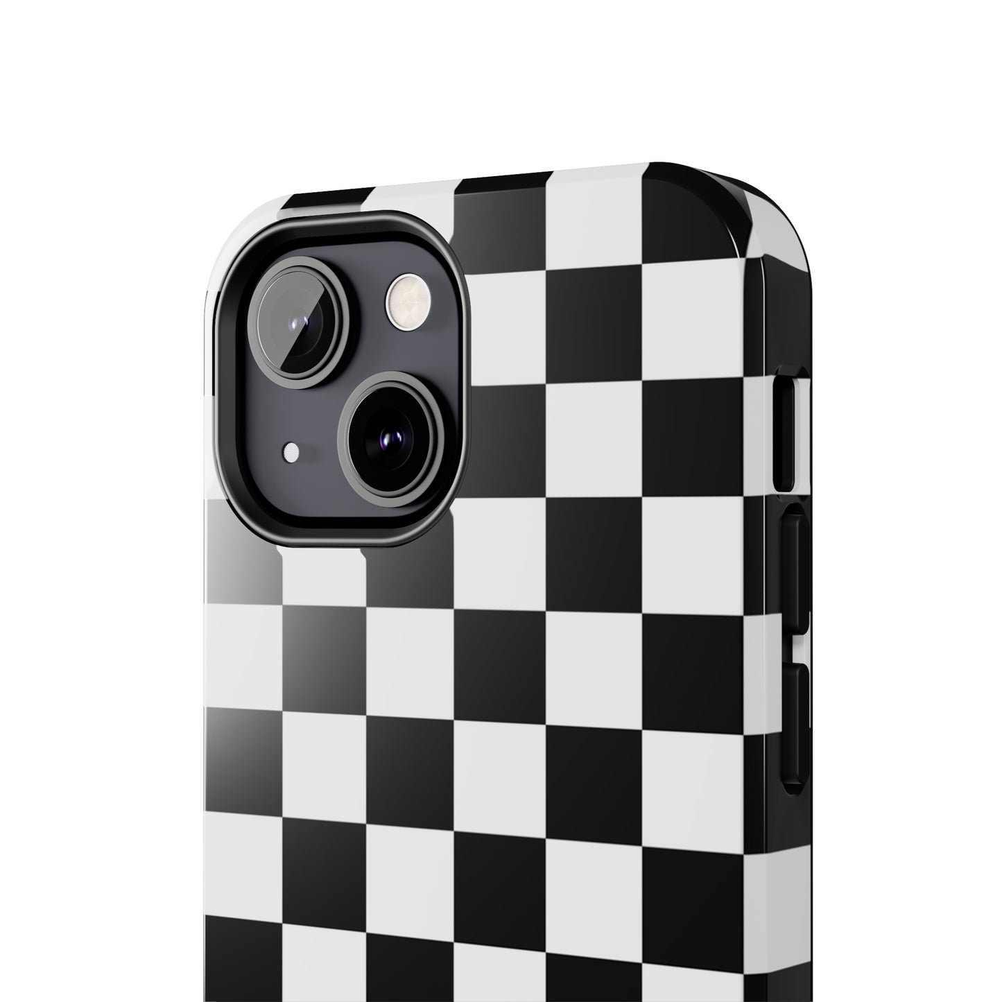 Black and white checks Tough Case