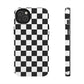 Black and white checks Tough Case