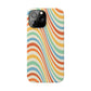 Retro Swirl Snap Case