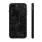 Marquina Black Tough iPhone Case