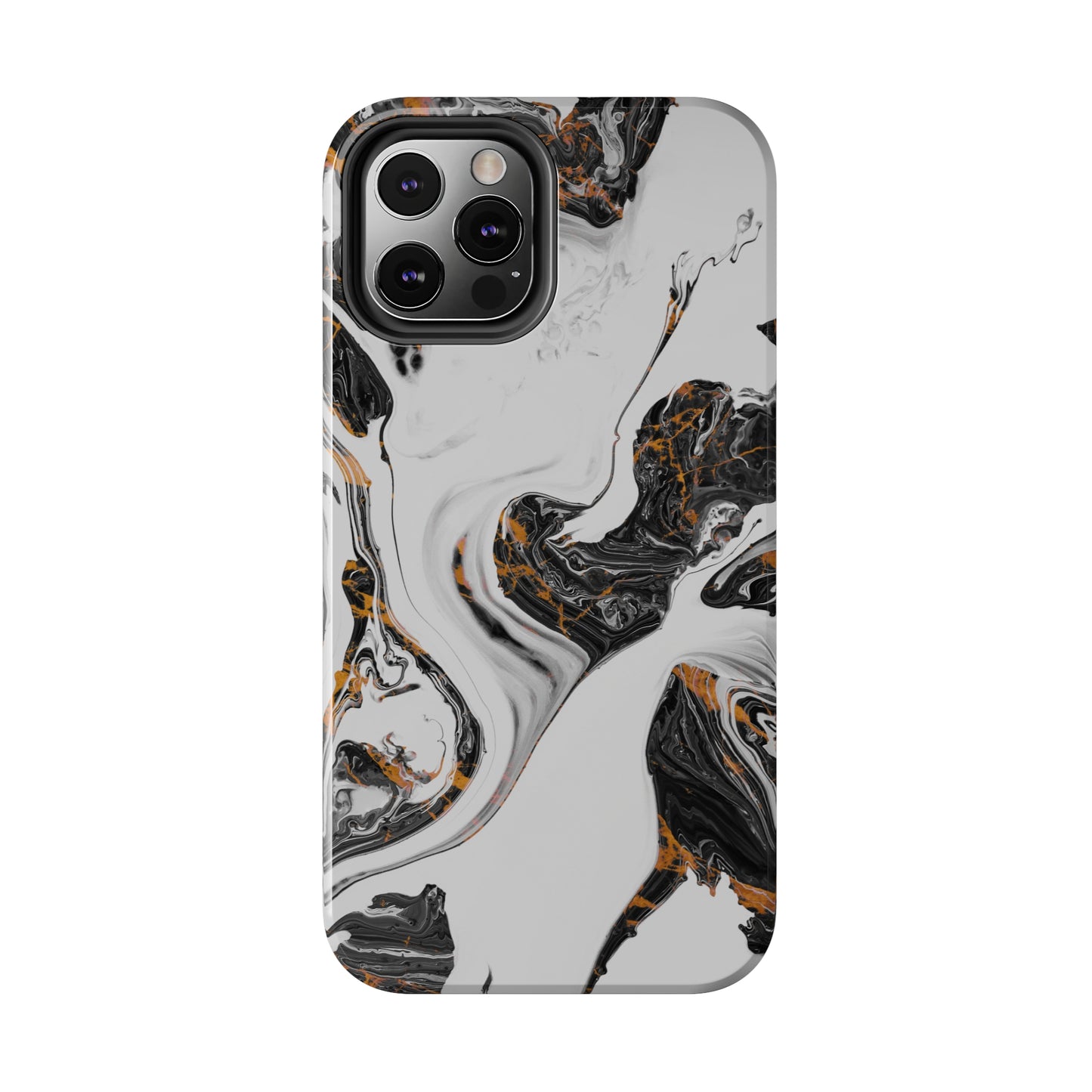 Misty Marble Tough iPhone Case