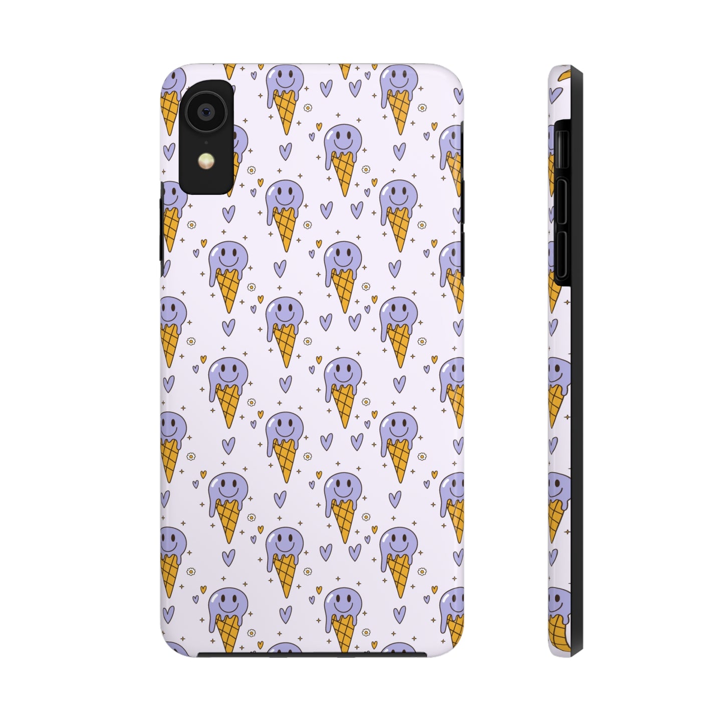 Blueberry Ice Cream Tough iPhone Case