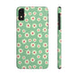 Retro Floral Snap Case