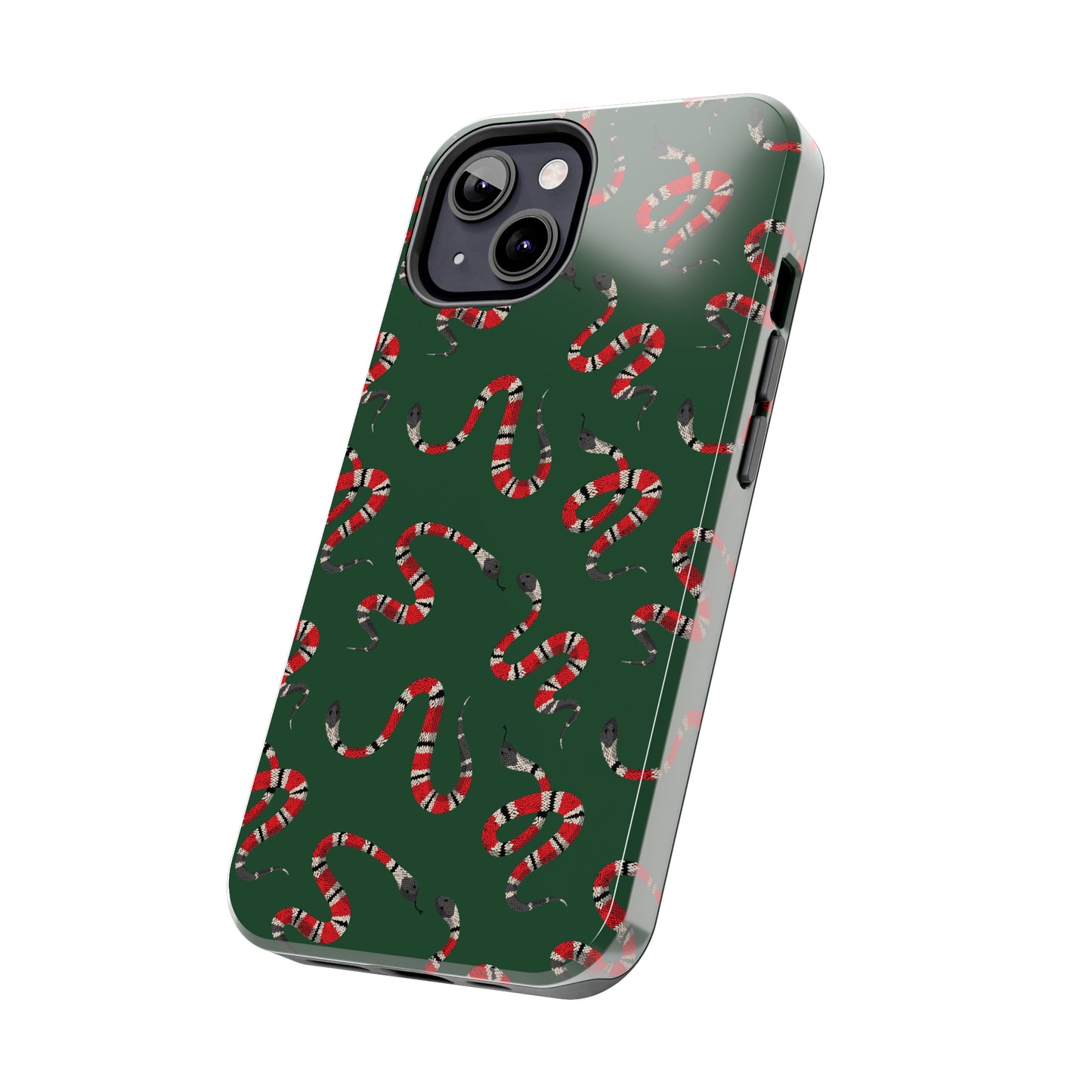 Snake Pattern Tough iPhone Case