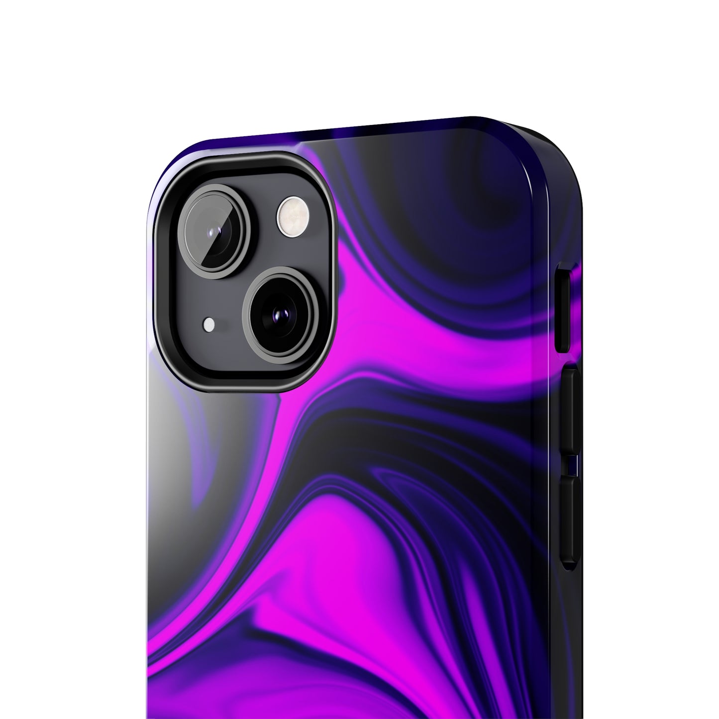 Purple liquid marble pattern Tough Case