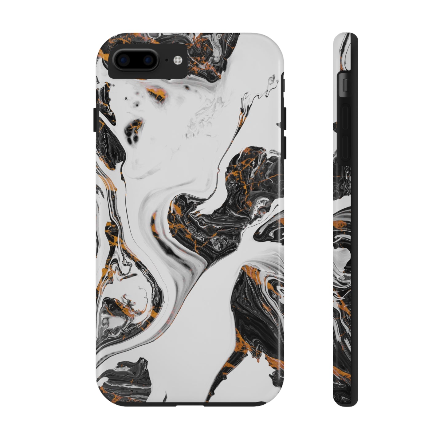 Misty Marble Tough iPhone Case