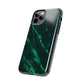 Dark green marble pattern Tough Case