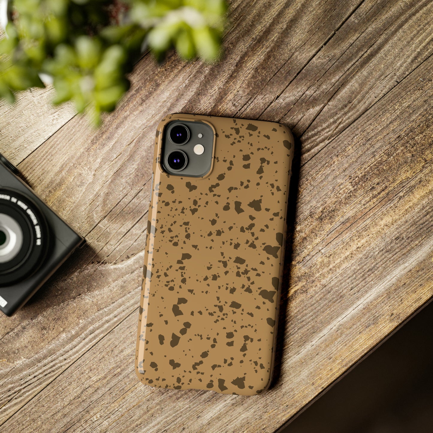 Fawn Terrazzo Snap Case