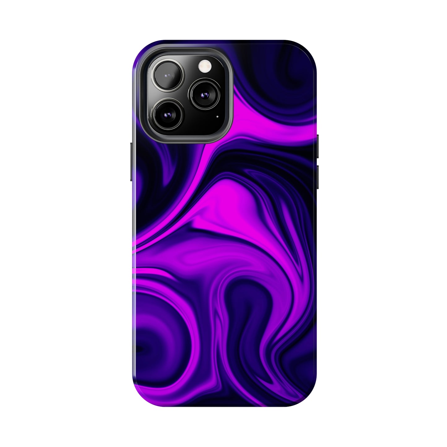 Purple liquid marble pattern Tough Case