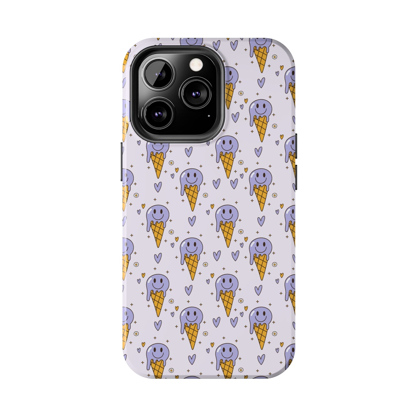 Blueberry Ice Cream Tough iPhone Case