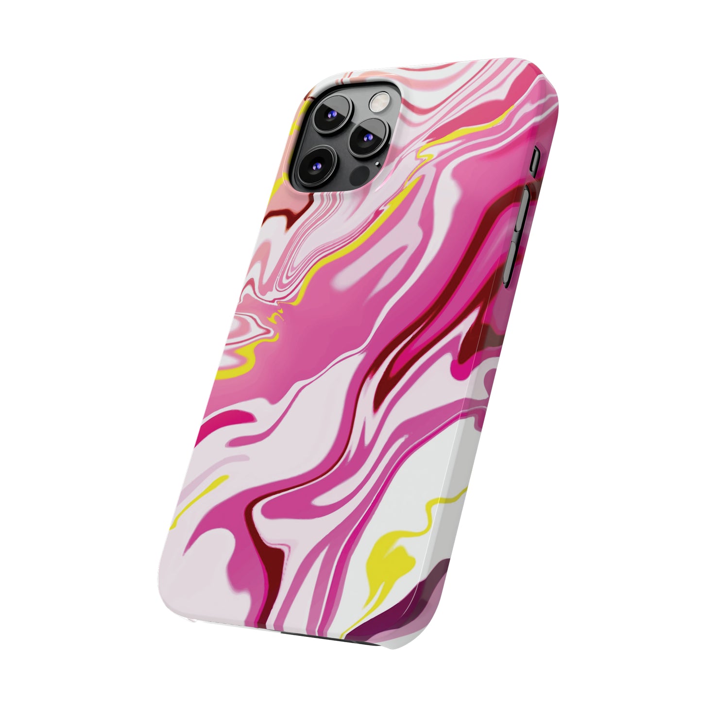 Acid marble pattern Snap Case