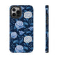 Midnight Rose Tough iPhone Case