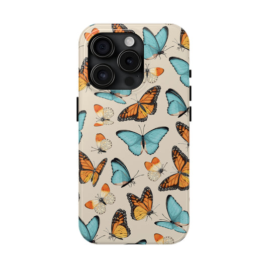 Butterflies Tough iPhone Case