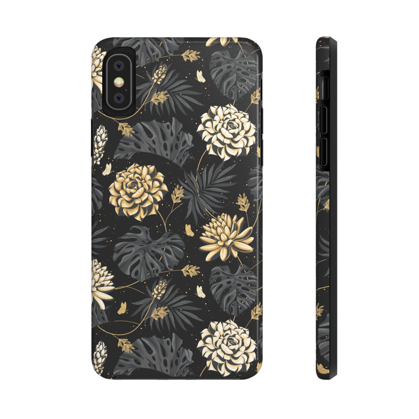 Golden Bloom Tough iPhone Case