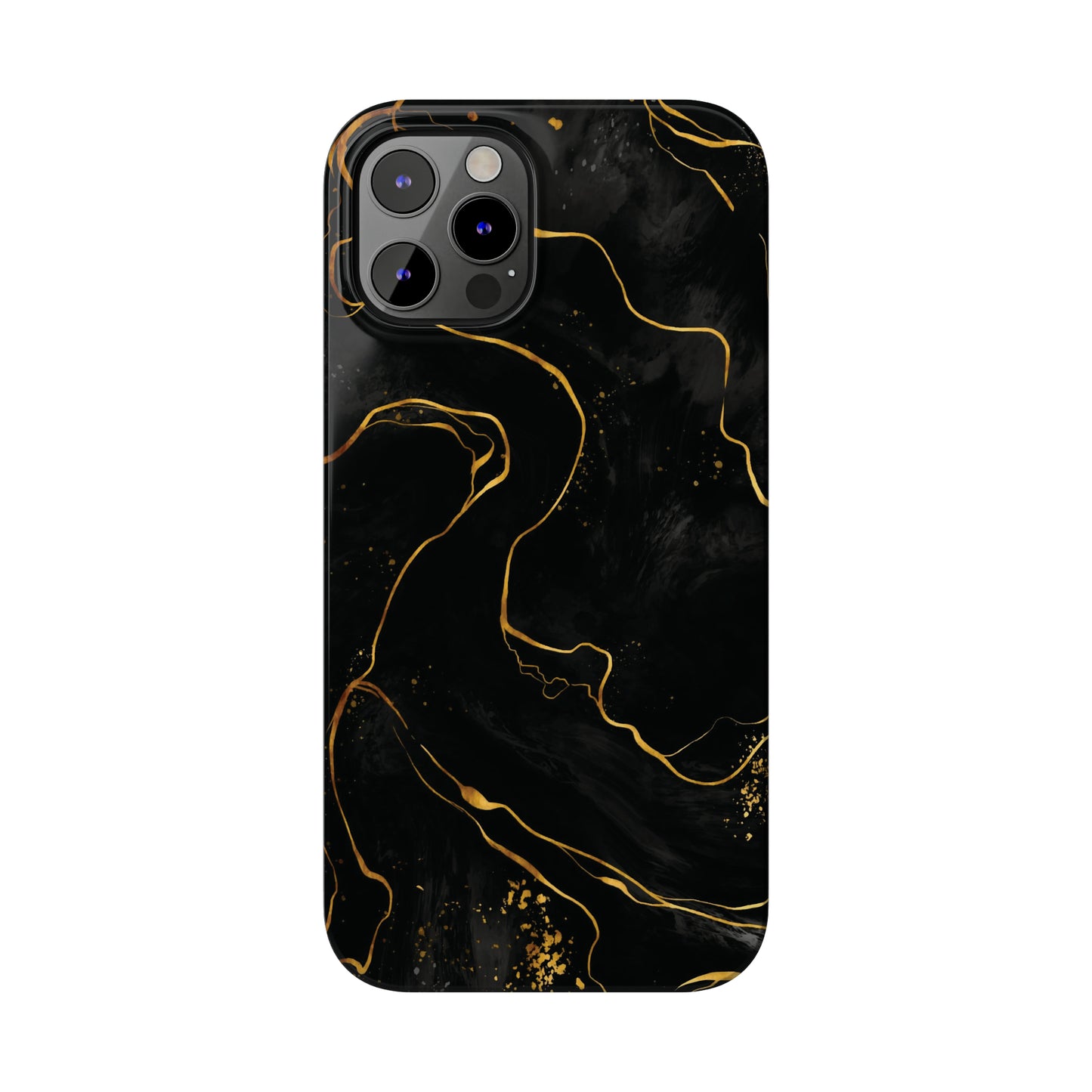 Black Mirage Snap Case