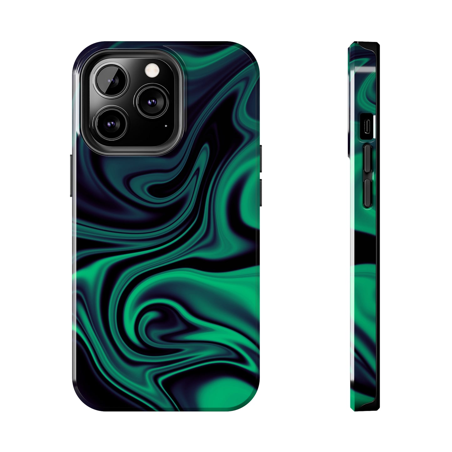 Misty Emerald Tough iPhone Case