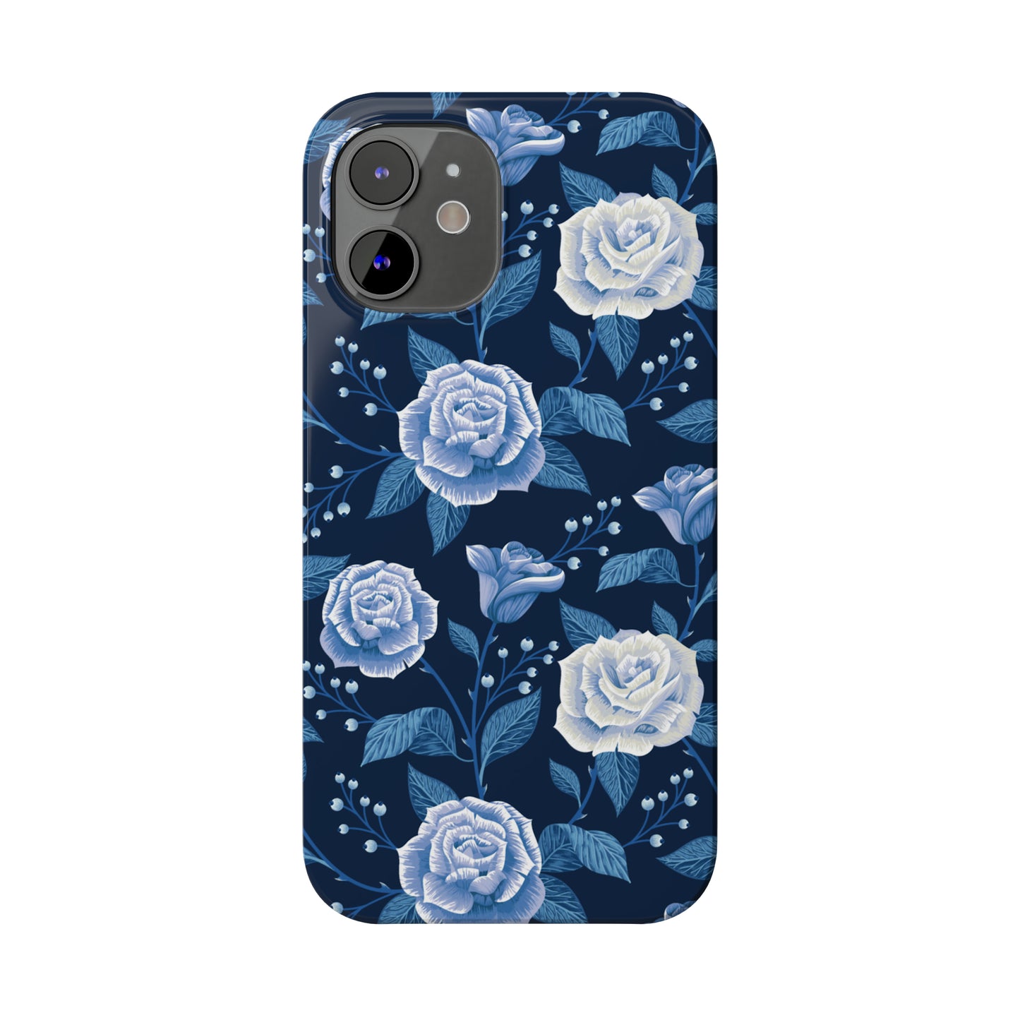 Midnight Rose Snap Case