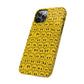 Yellow Squeezer Snap Case