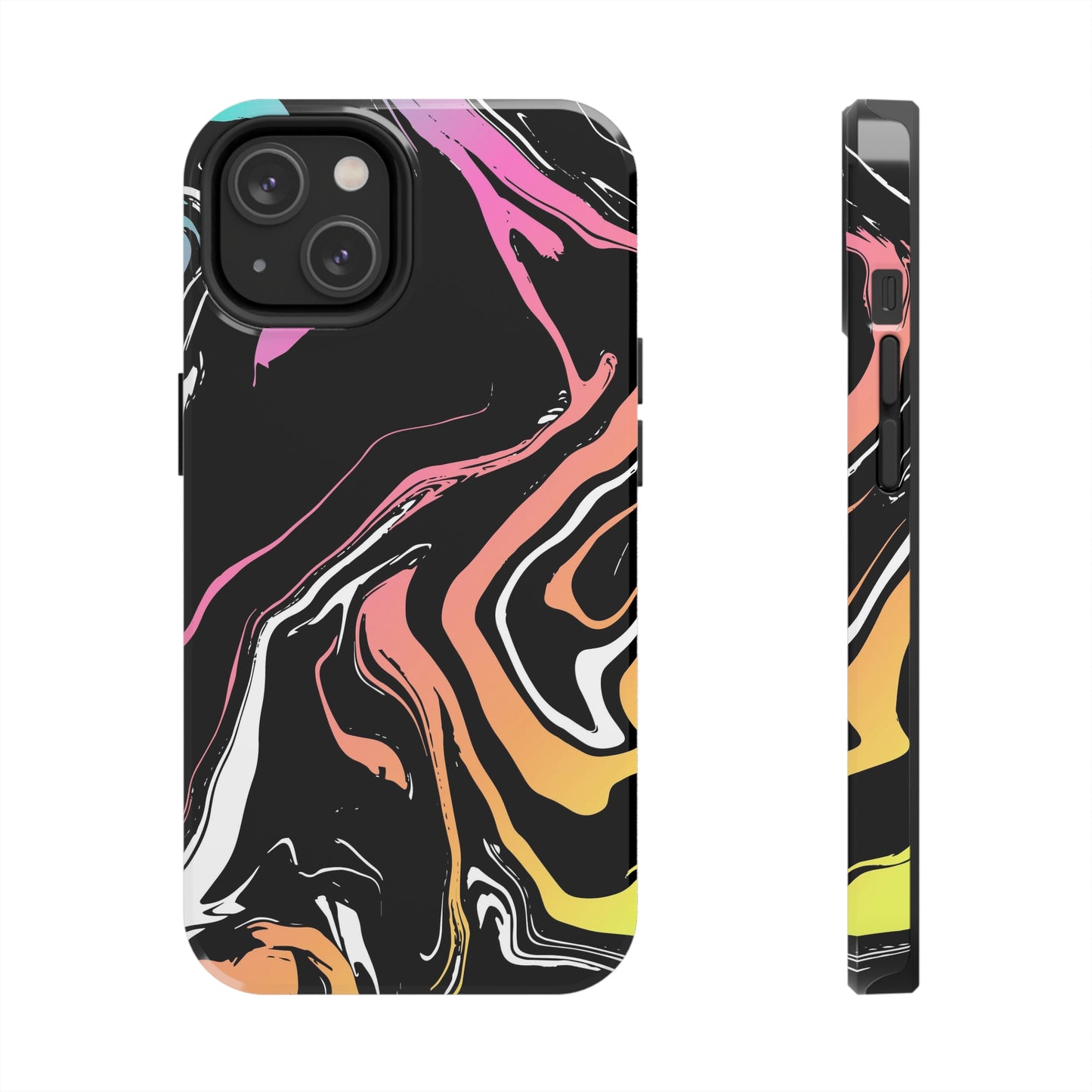 Acid marble pattern Tough Case