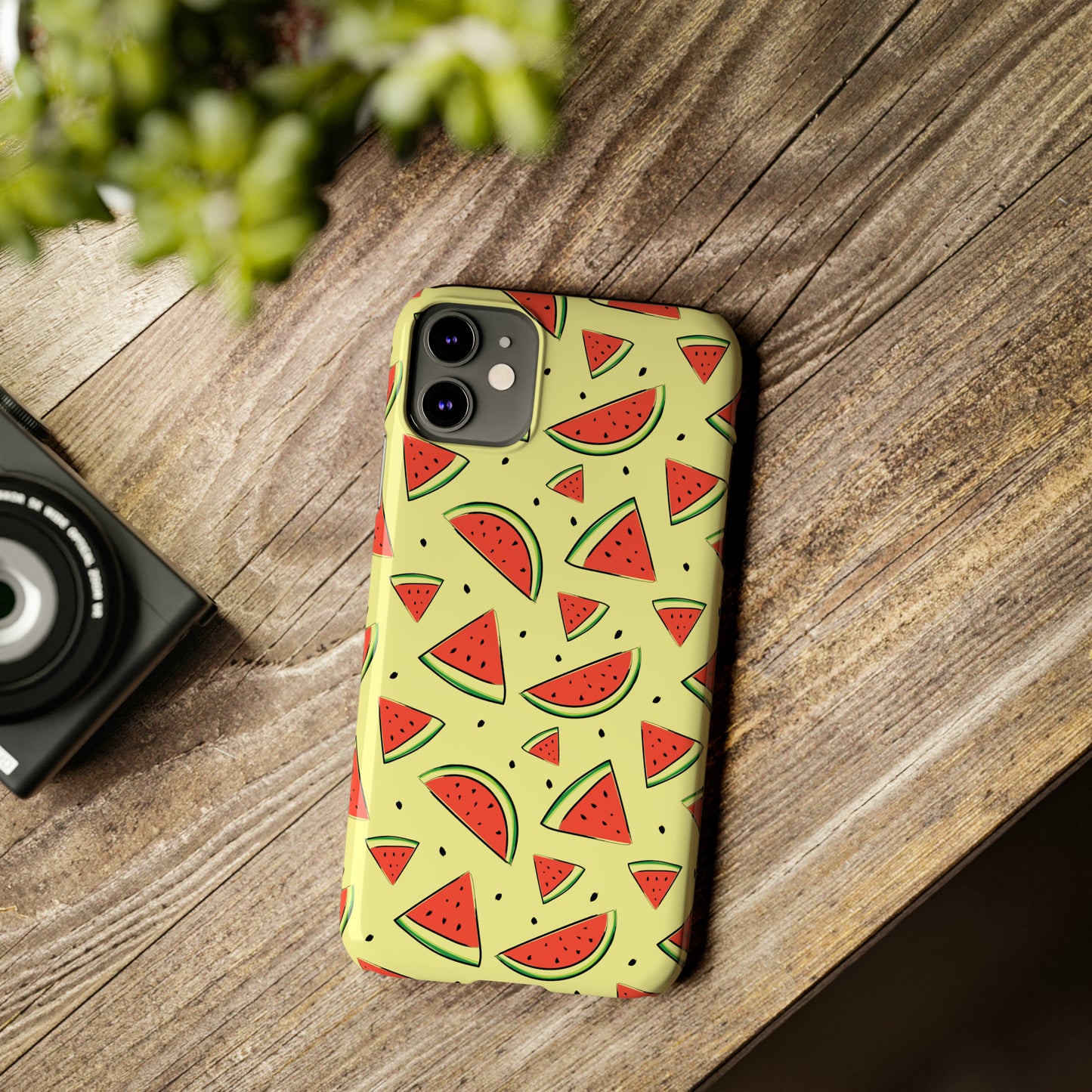 Watermelon Pattern Snap Case