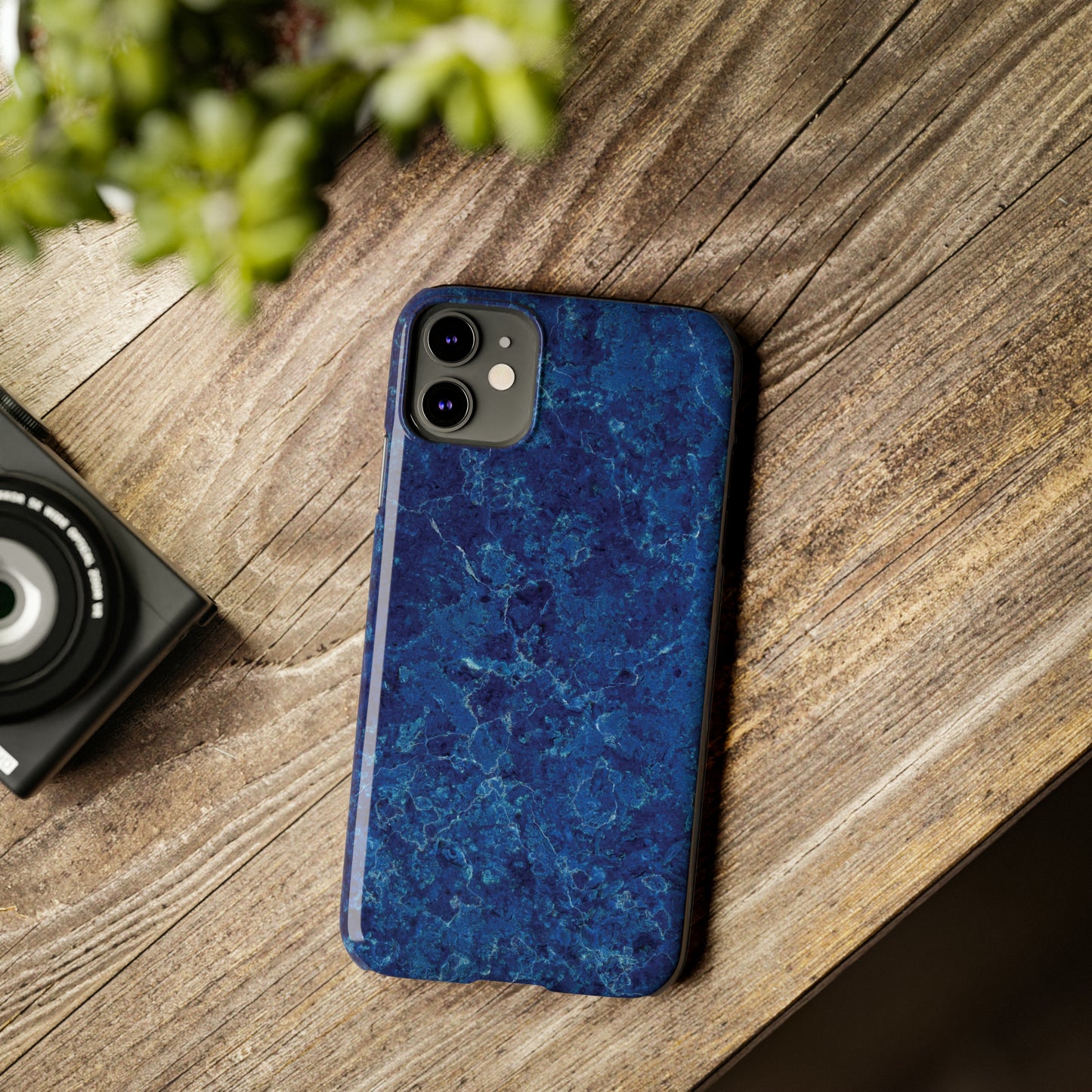 Blue Rust Snap Case