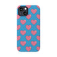 Bubblegum Heart Snap Case