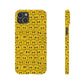 Yellow Squeezer Snap Case