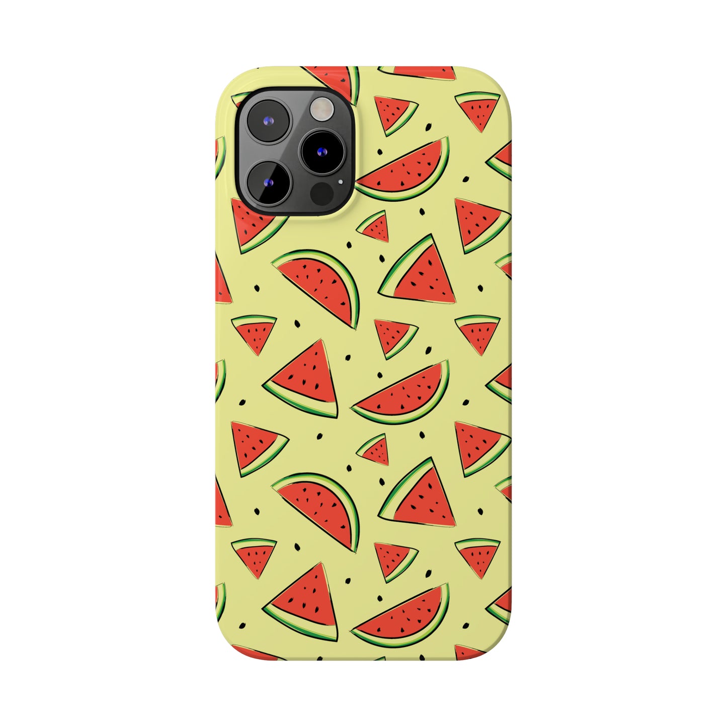 Watermelon Pattern Snap Case