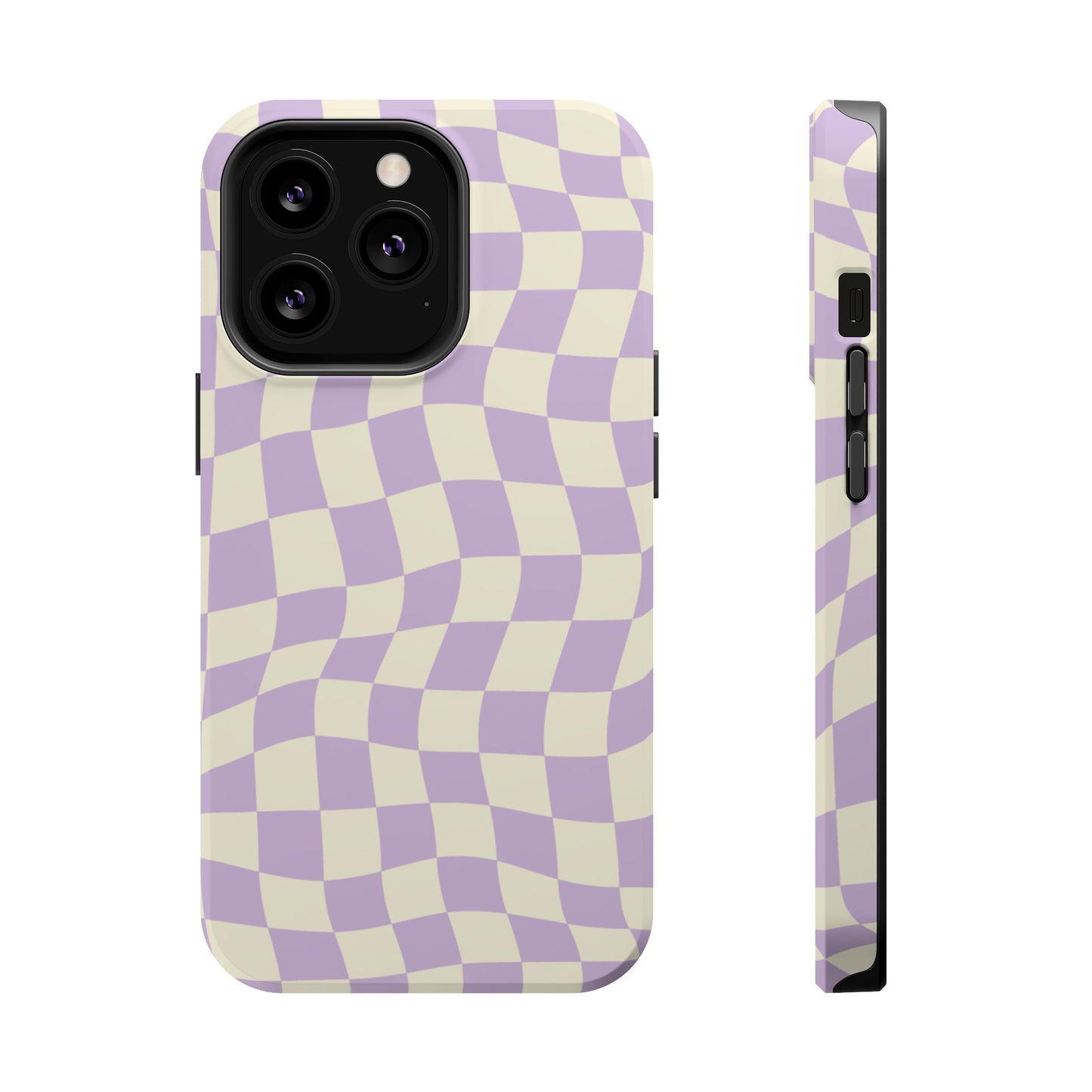 Lavender Crazy Checkers MagSafe Tough Case