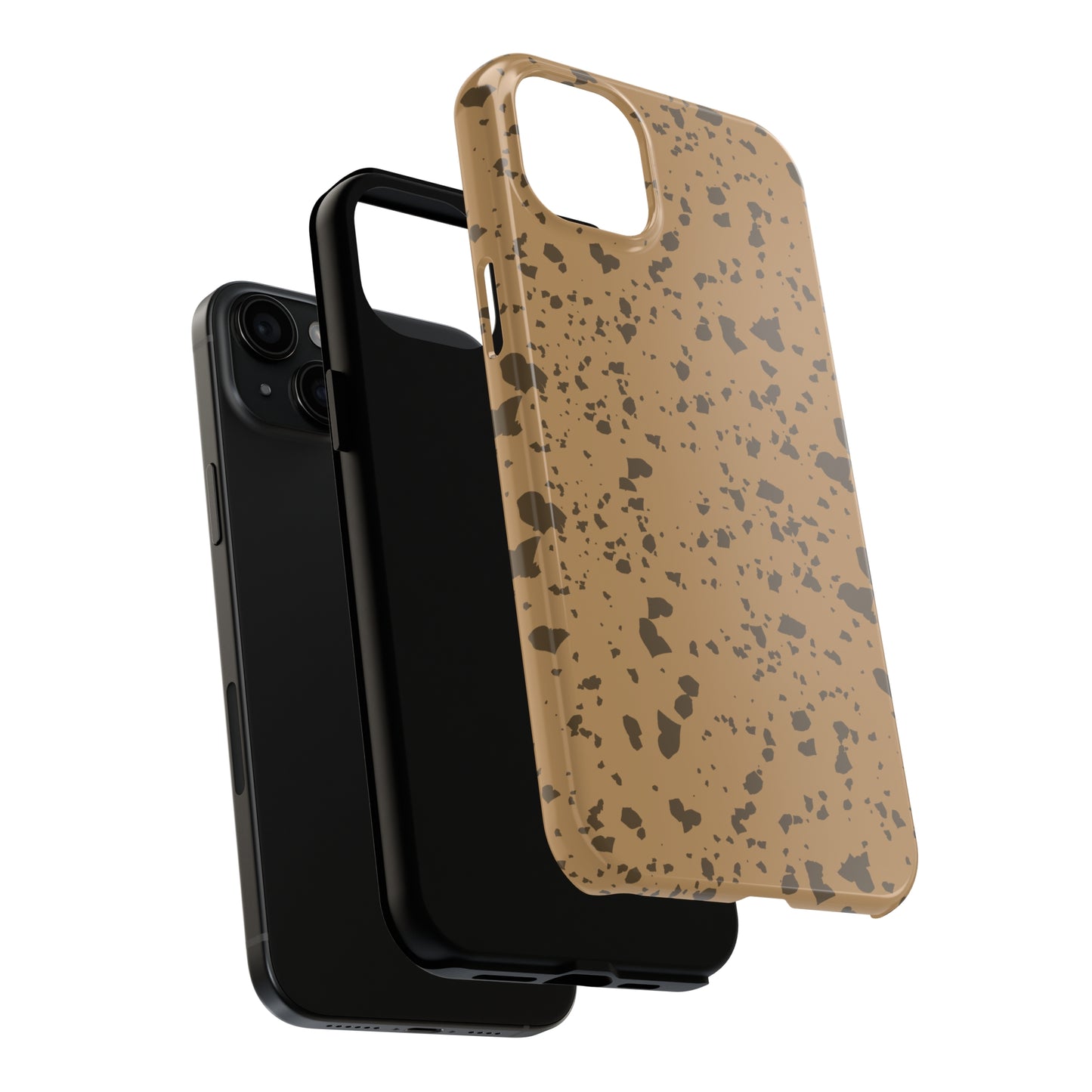 Fawn Terrazzo Tough iPhone Case