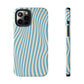 Aqua Swirl Tough iPhone Case