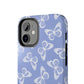 Lavender Butterflies Tough iPhone Case