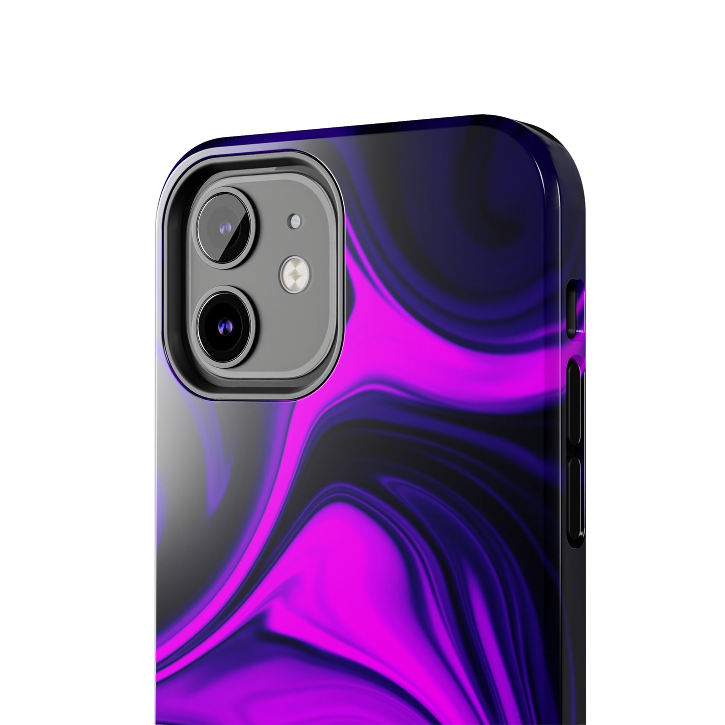 Purple liquid marble pattern Tough Case