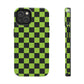 Pickled Checkers Tough iPhone Case