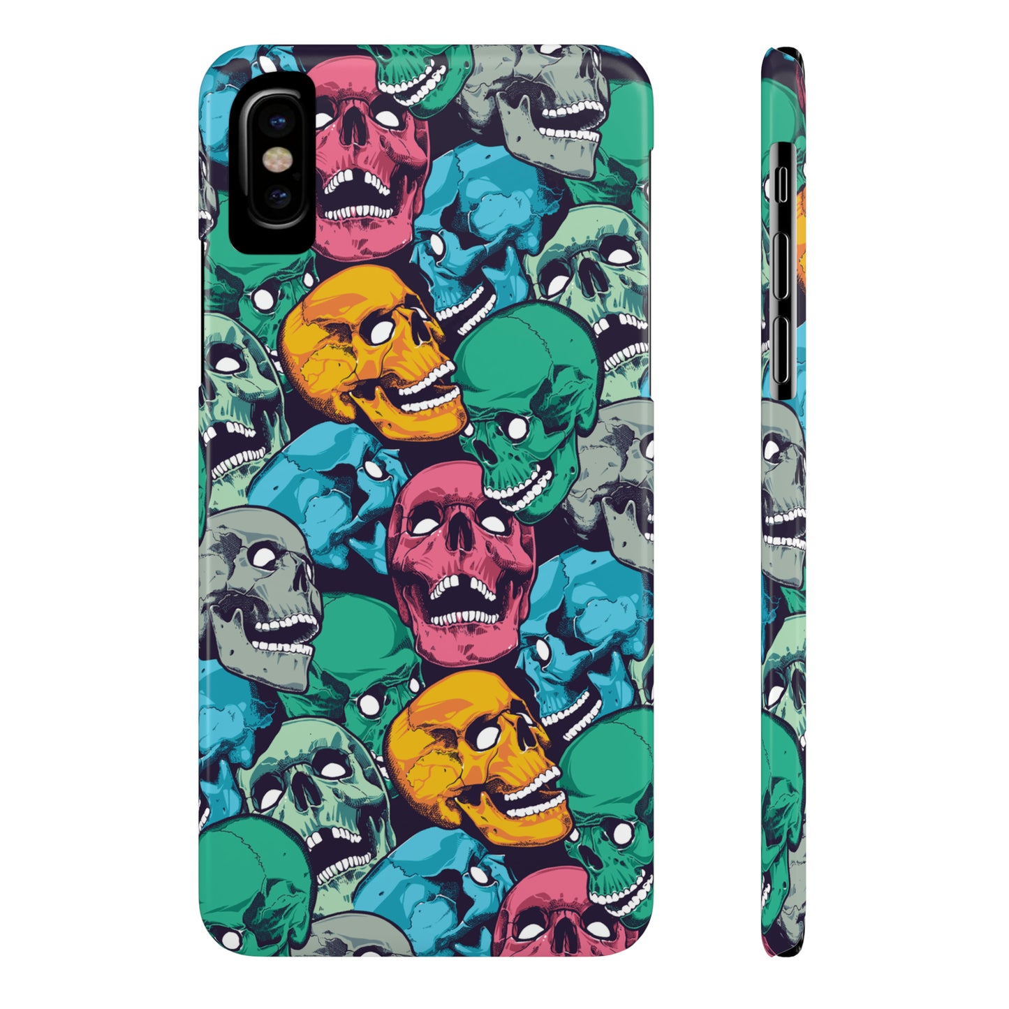 Pop Art Skulls Snap Case