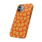 Maio laranja Pattern Snap Case