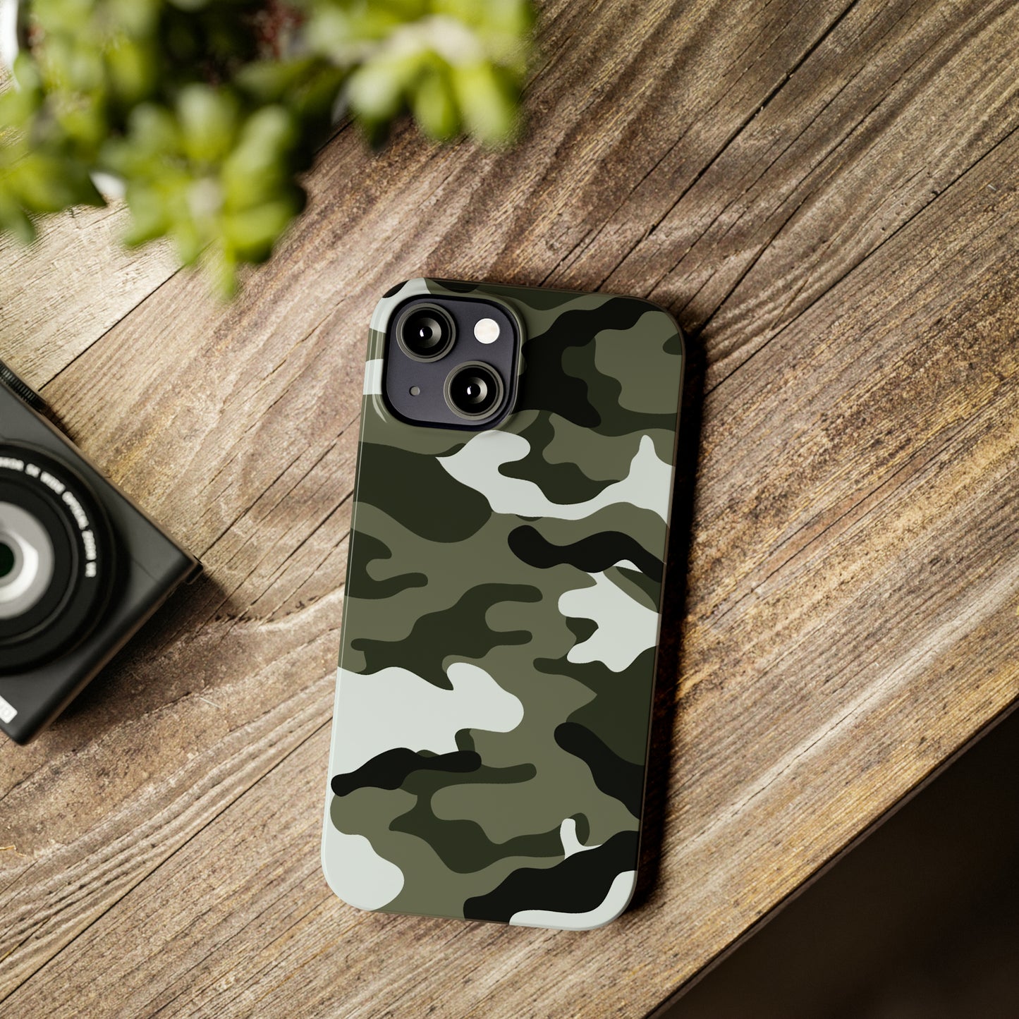 Camouflage Snap Case