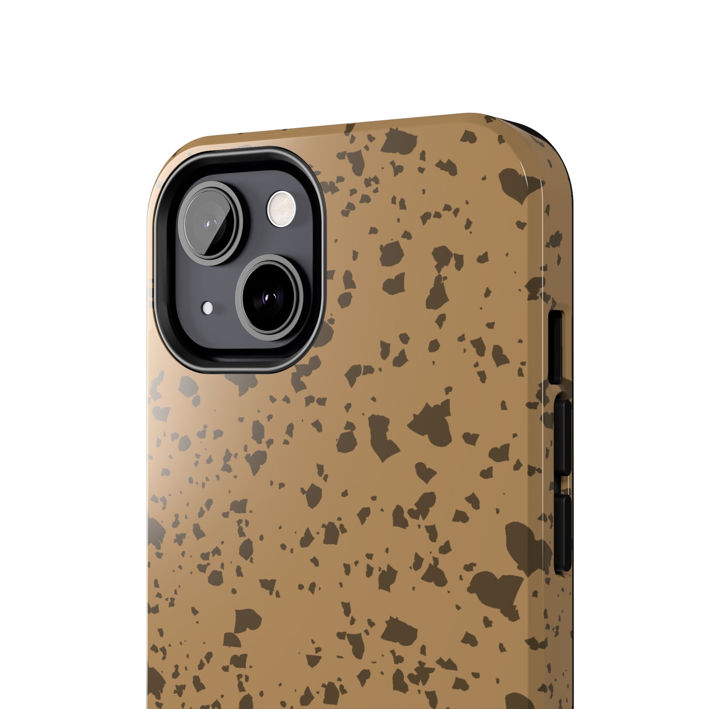 Fawn Terrazzo Tough iPhone Case