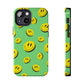 Acid Smiles Tough iPhone Case