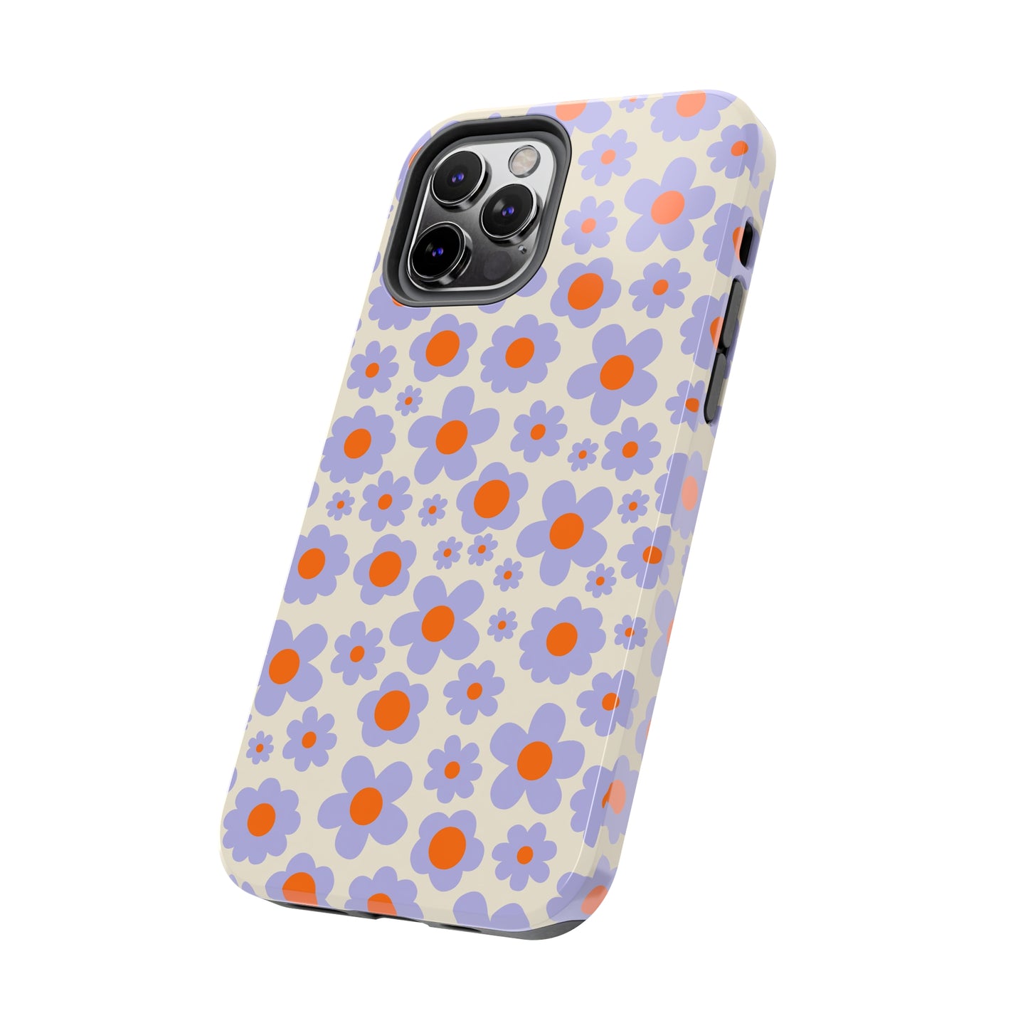 Groovy Flowers Tough iPhone Case