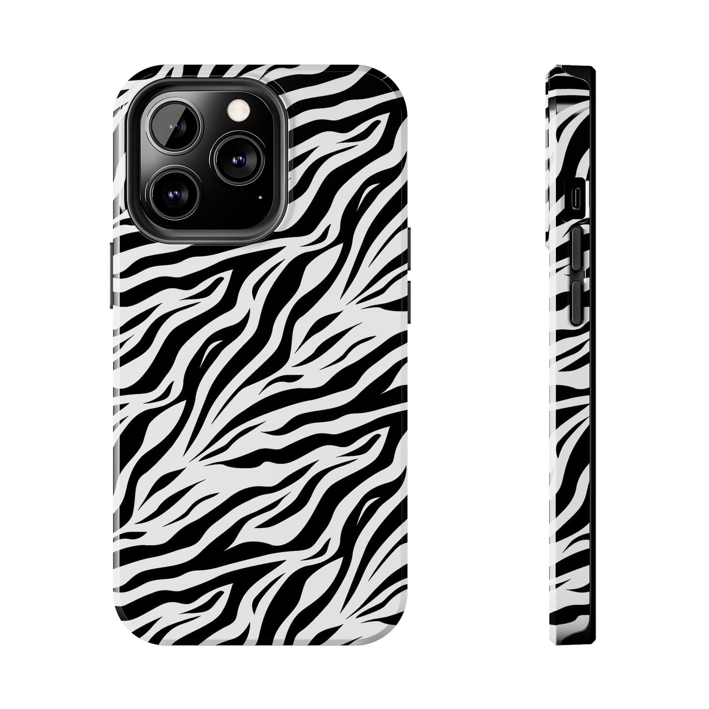 White Bengal Tiger Tough iPhone Case