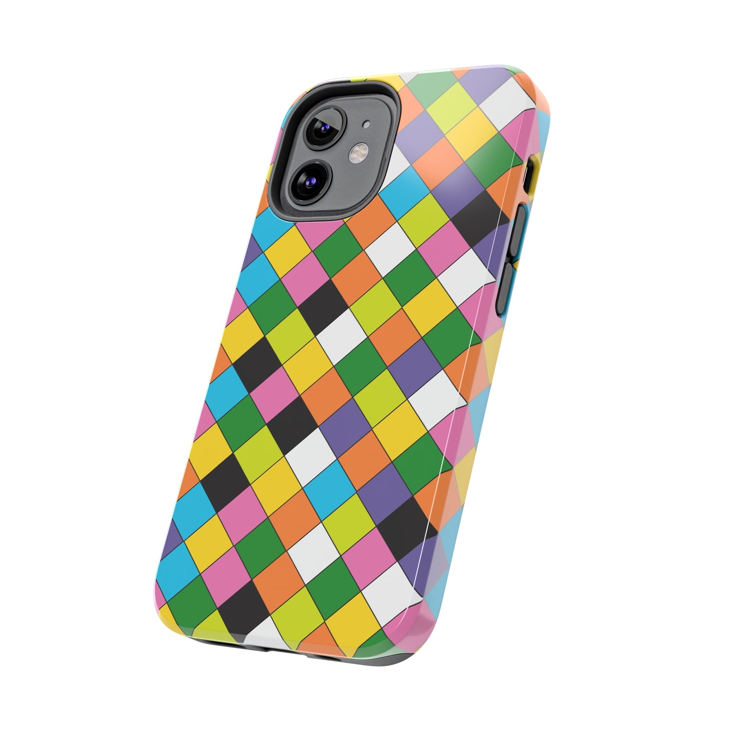 Cross Checkers Tough iPhone Case