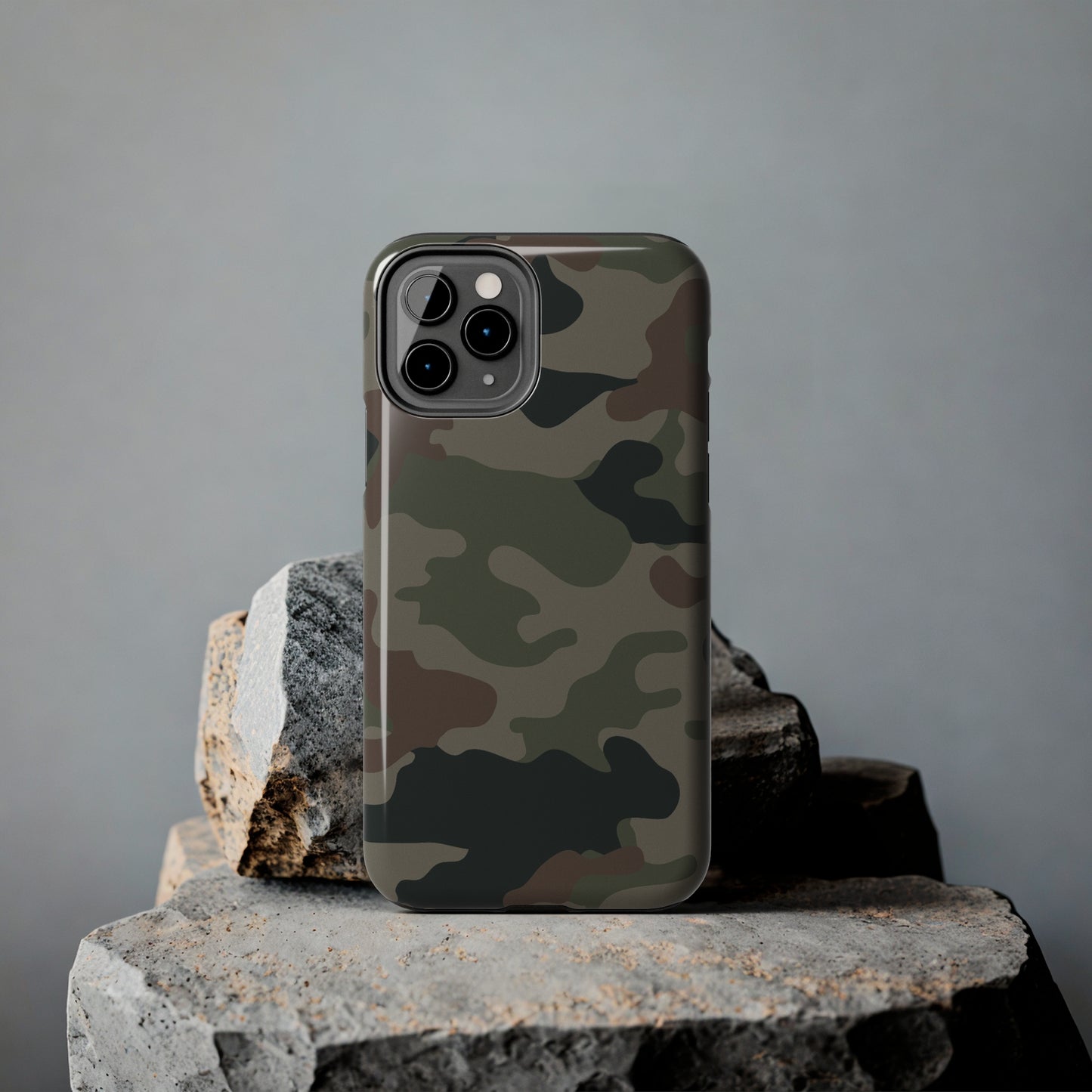 Dark Camouflage Tough Case