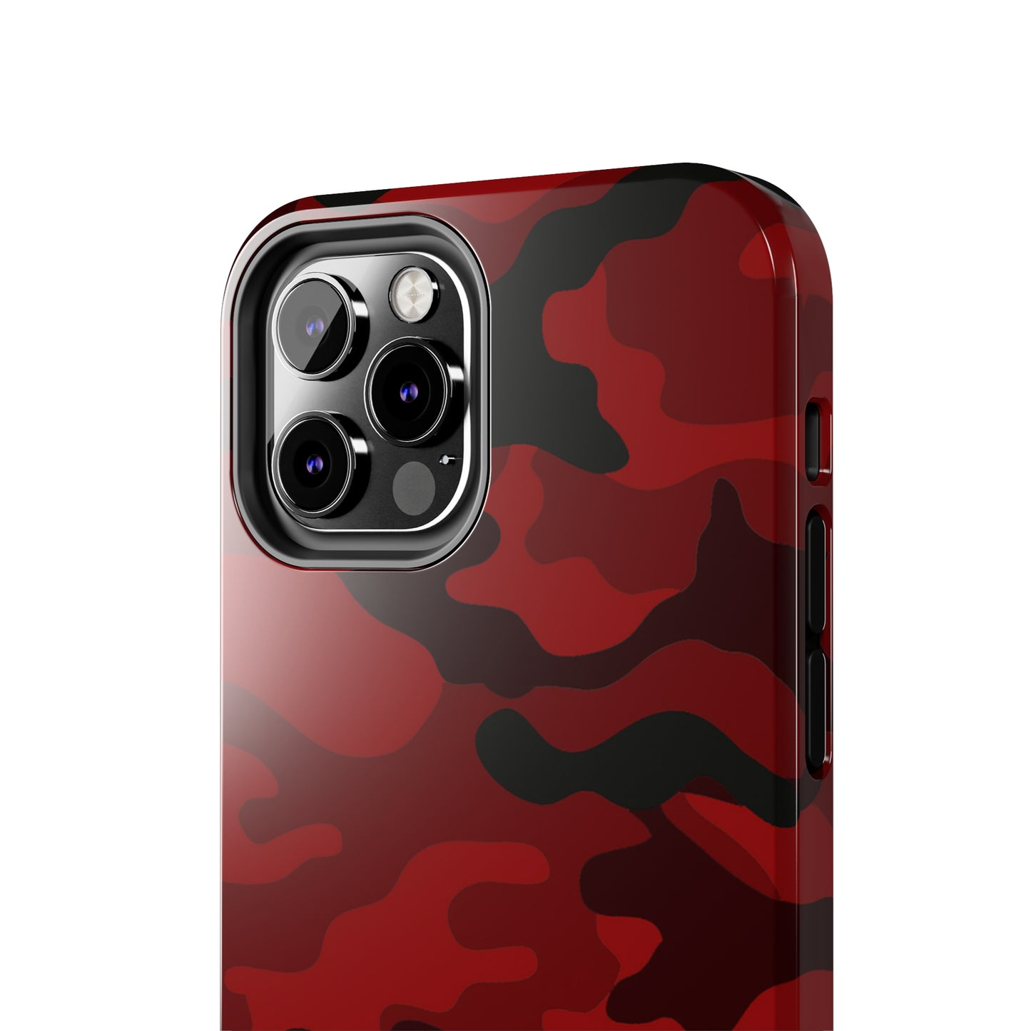 Red Camouflage Tough Case