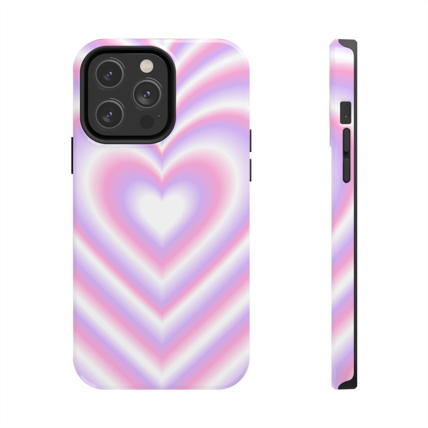 Blurred Heart Tough iPhone Case