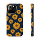 Sunflower Glimmer Tough iPhone Case