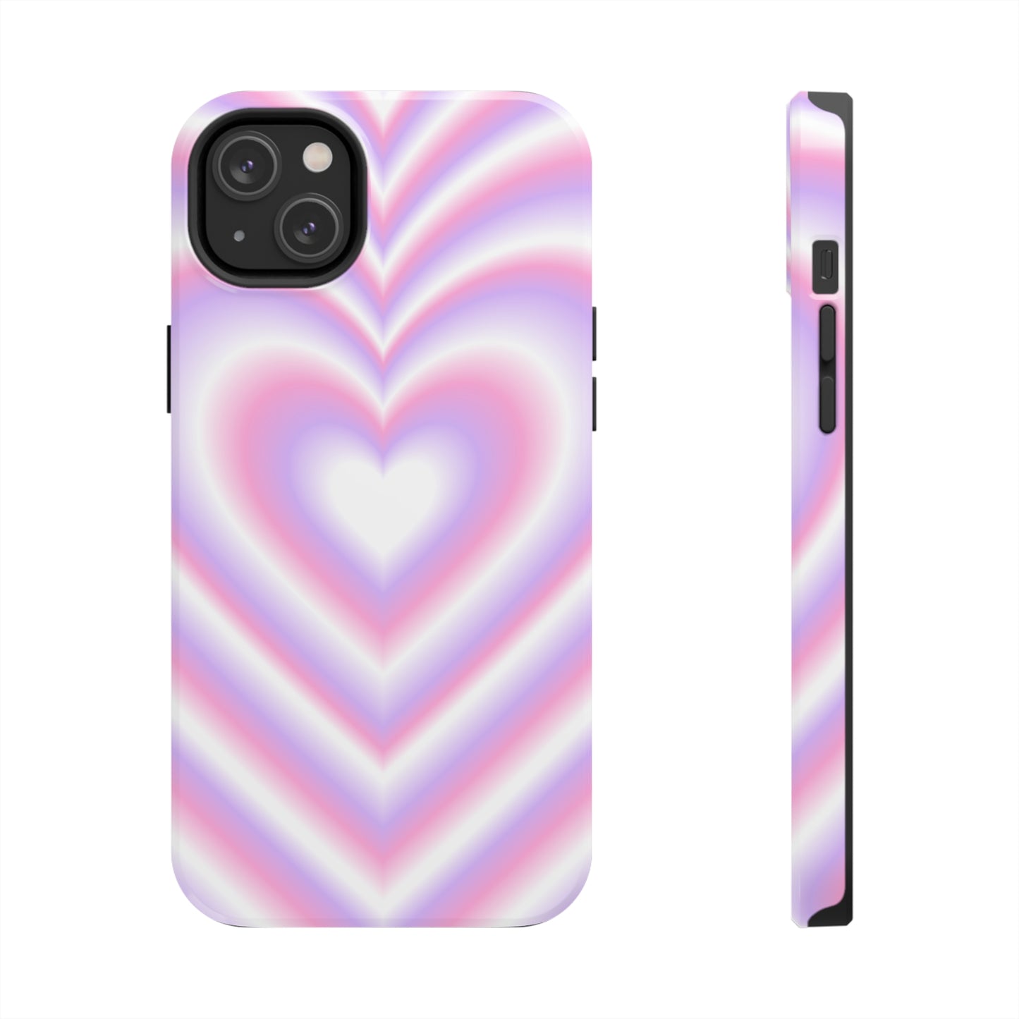 Blurred Heart Tough iPhone Case