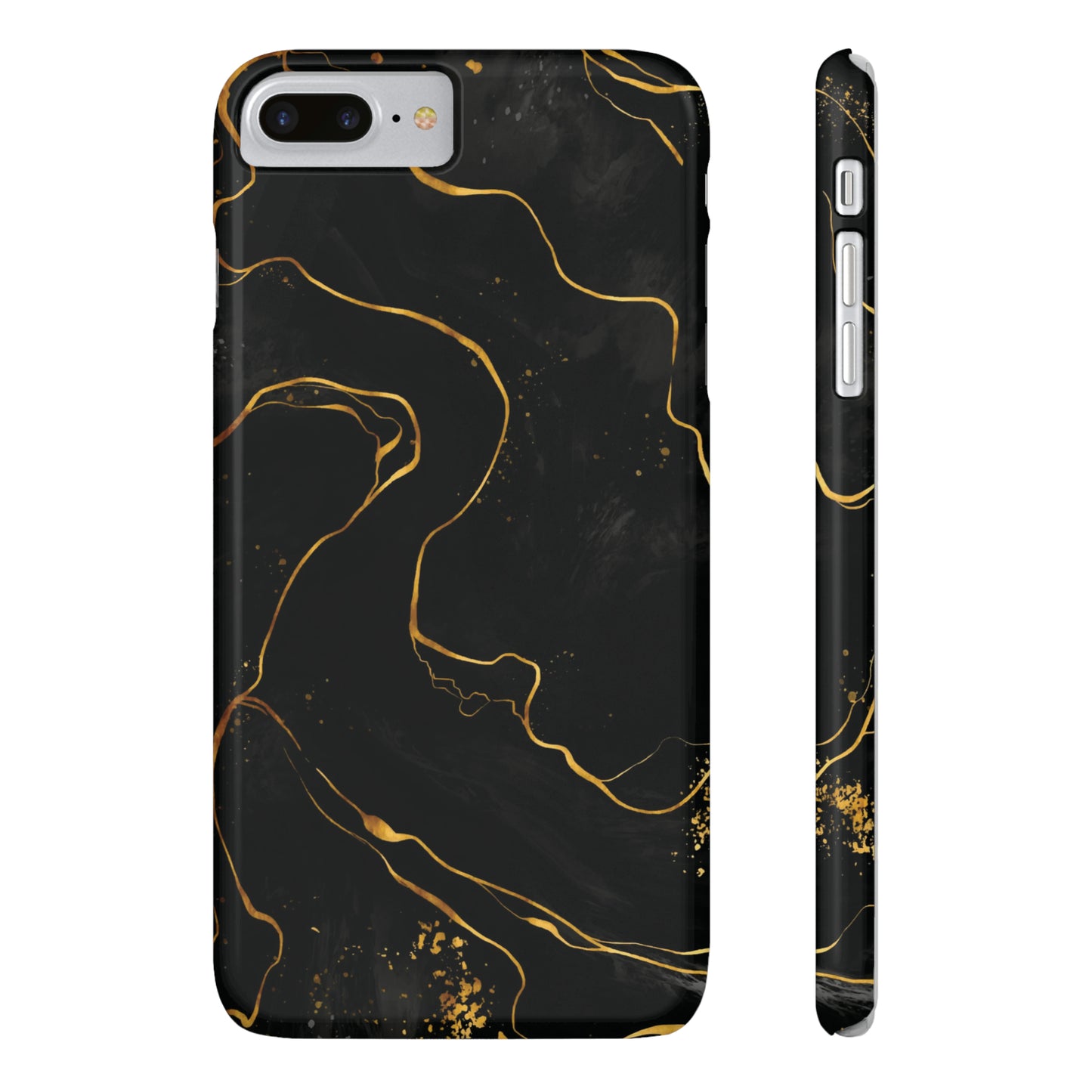 Black Mirage Snap Case